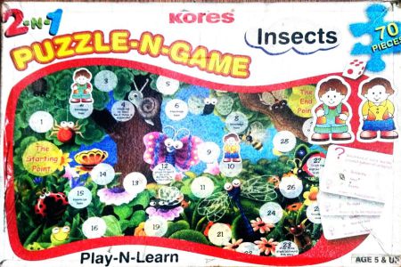 Insects 2 in 1 Puzzle And Game 